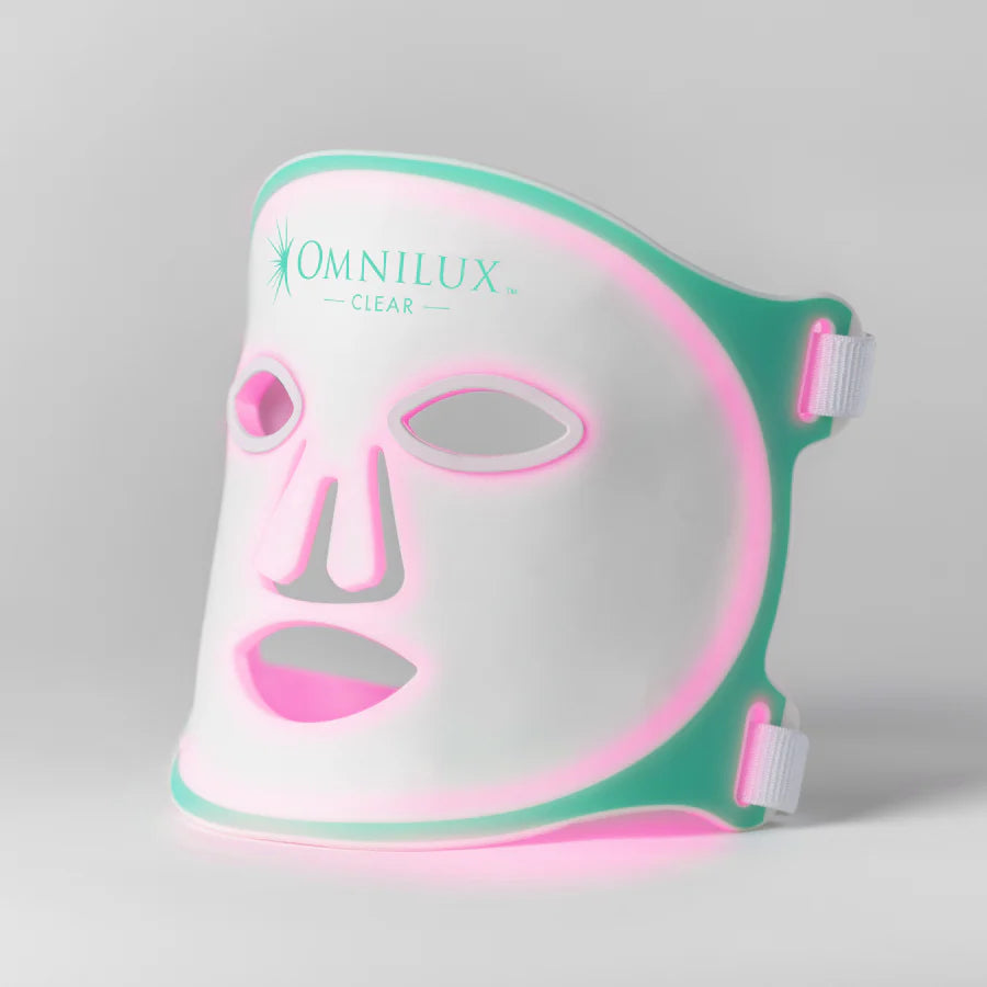 Clear LED Face Mask